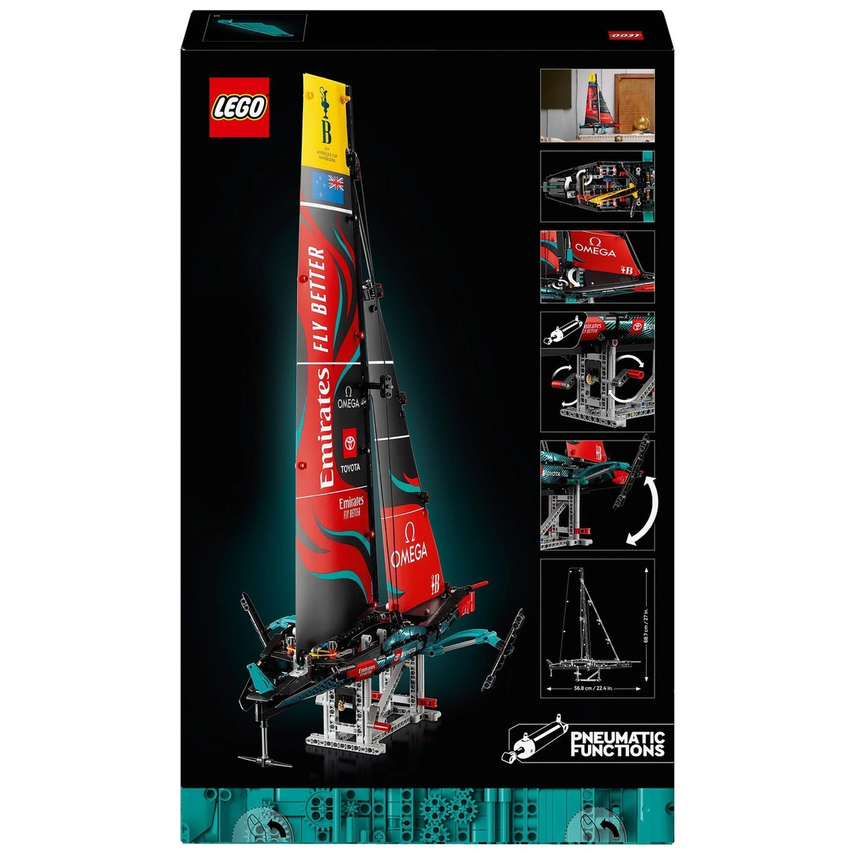 LEGO Technic Emirates Team New Zealand AC75 Yacht Set 42174