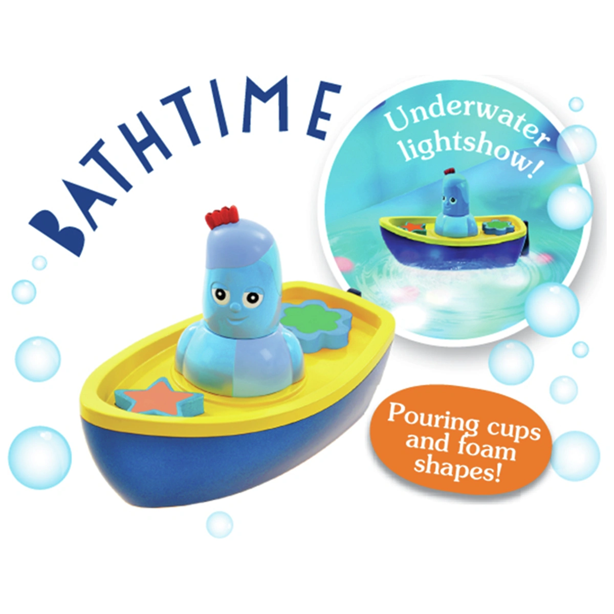 In the Night Garden Iggle Piggle's Lightshow Bath Time Boat