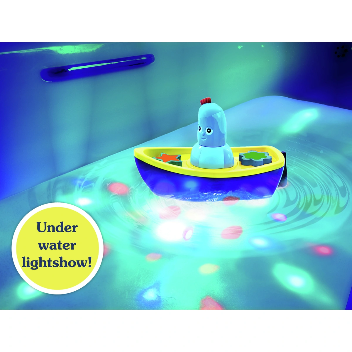 In the Night Garden Iggle Piggle's Lightshow Bath Time Boat