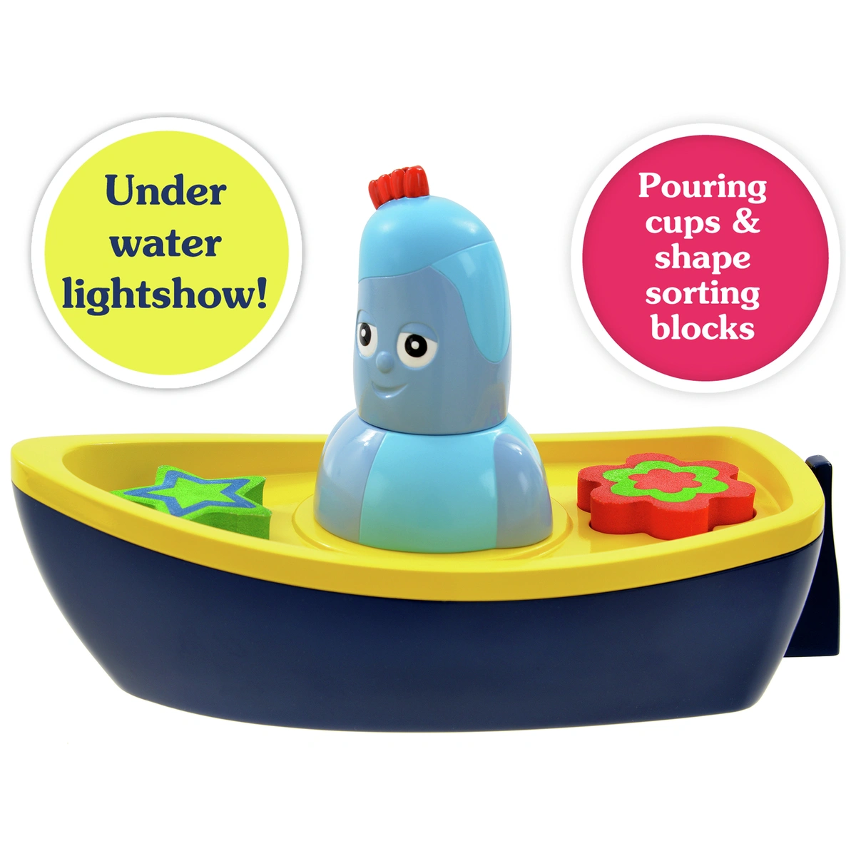 In the Night Garden Iggle Piggle's Lightshow Bath Time Boat
