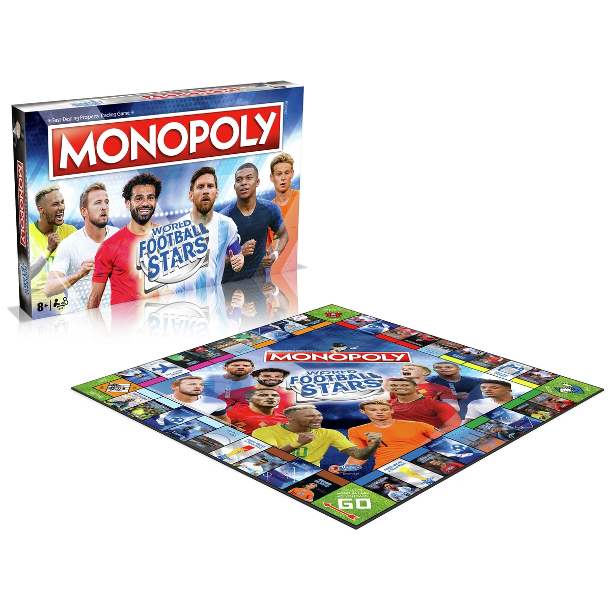 World Football Stars Monopoly Board Game