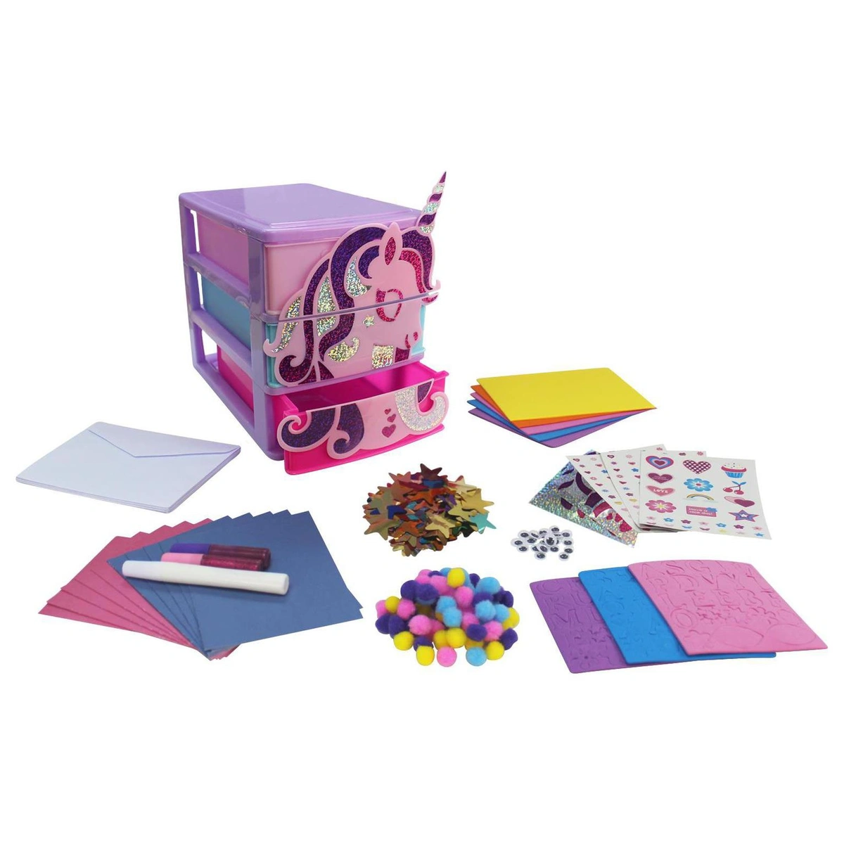Chad Valley Be U Unicorn Card Making Kit
