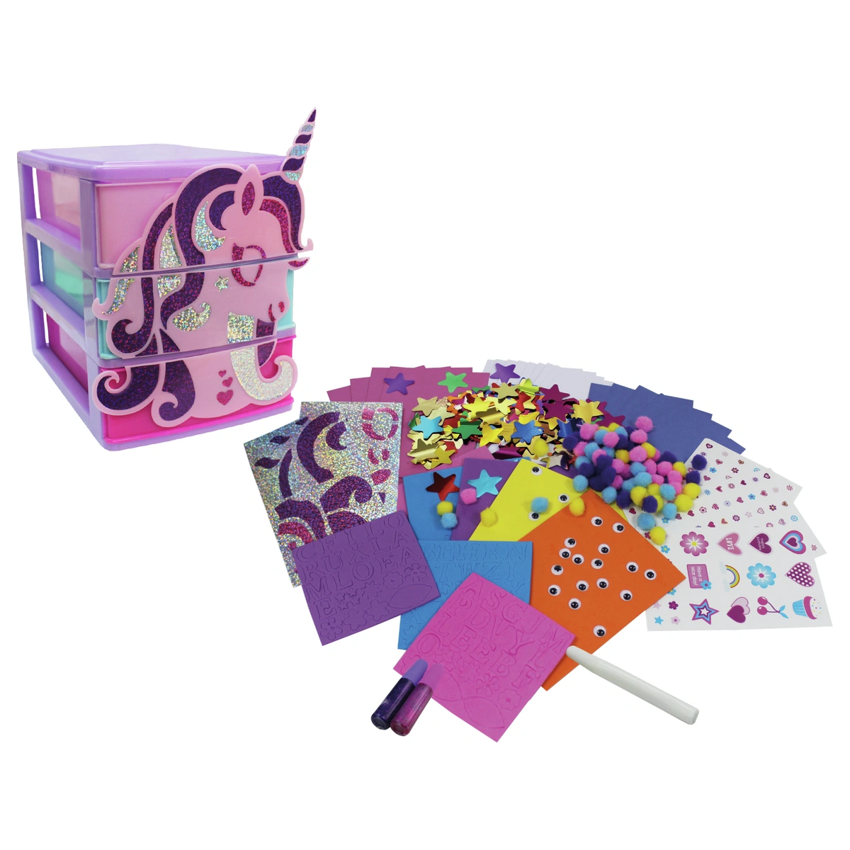 Chad Valley Be U Unicorn Card Making Kit