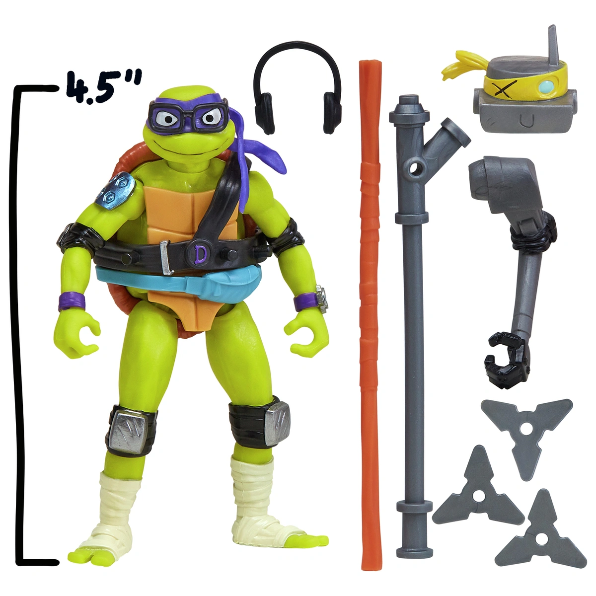 Teenage Mutant Ninja Turtle Mix N Match Donatello Figure
