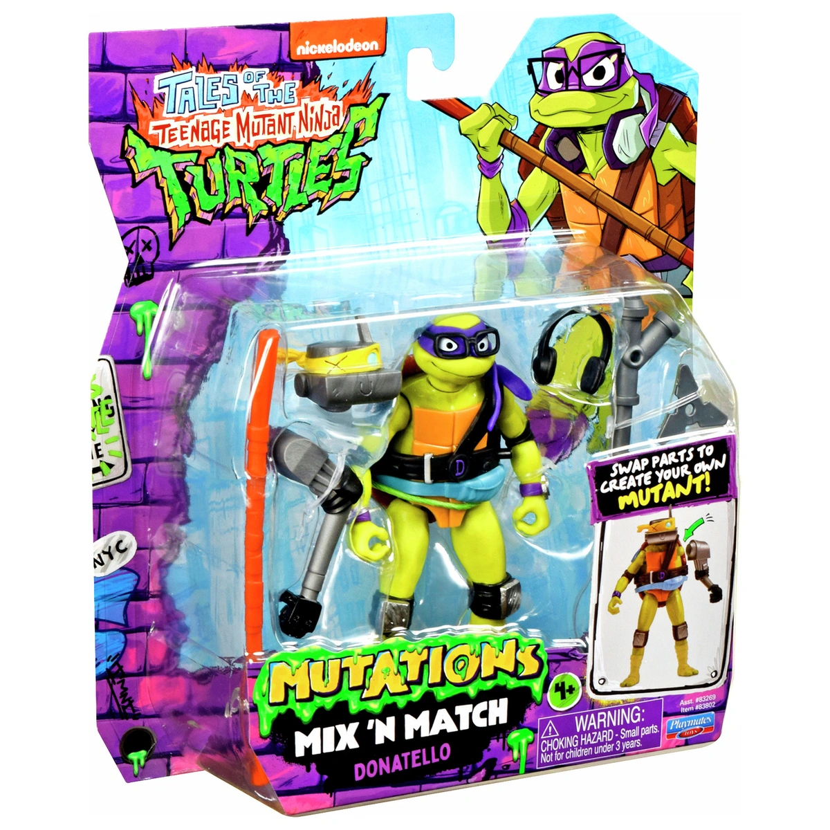 Teenage Mutant Ninja Turtle Mix N Match Donatello Figure