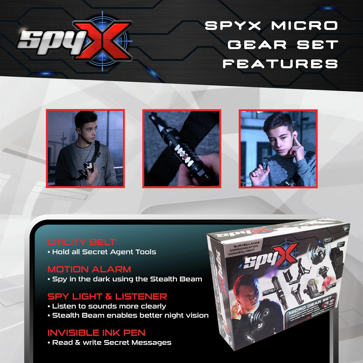Spy X Micro Spy Gear Set