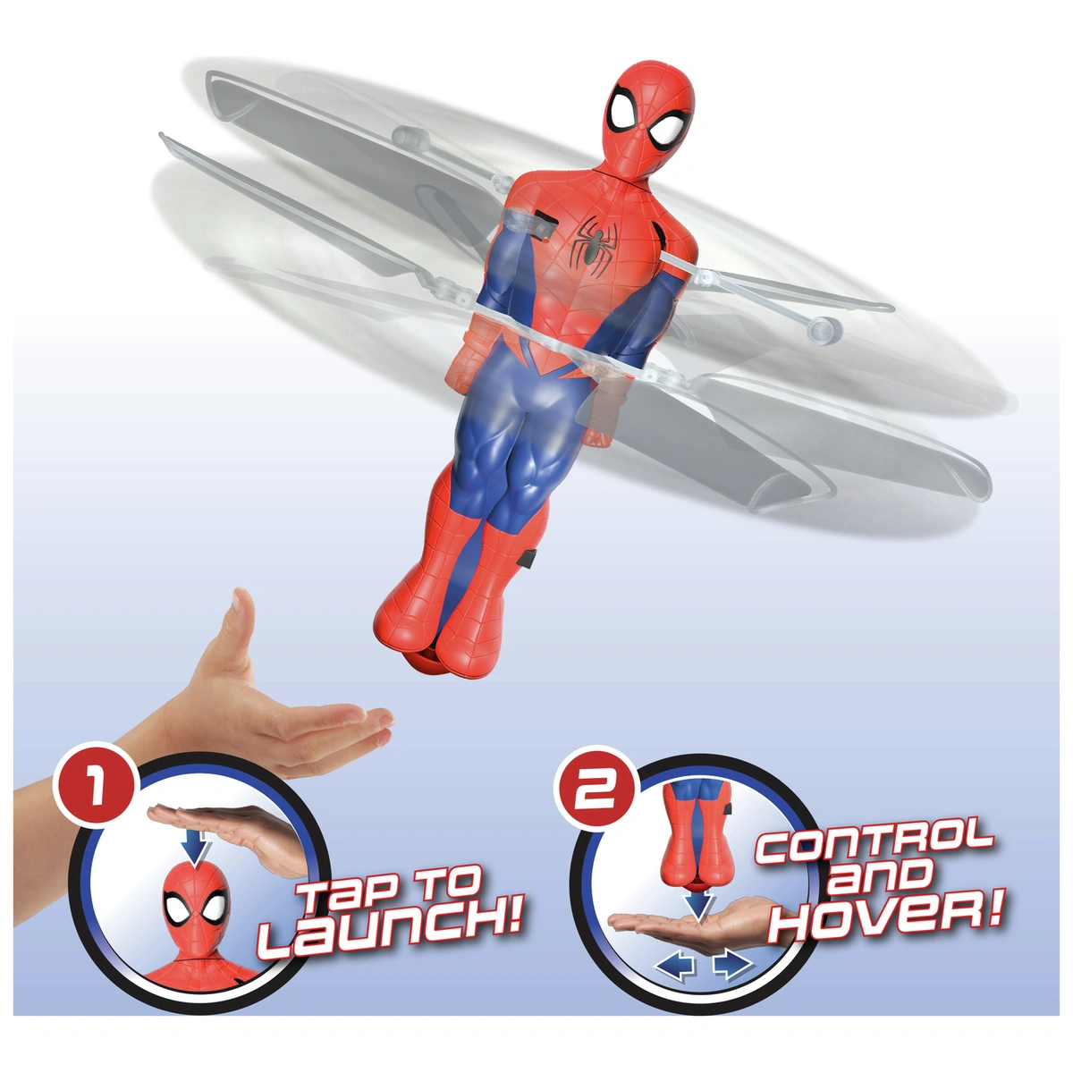 Flying Heroes Hover And Spin Spiderman