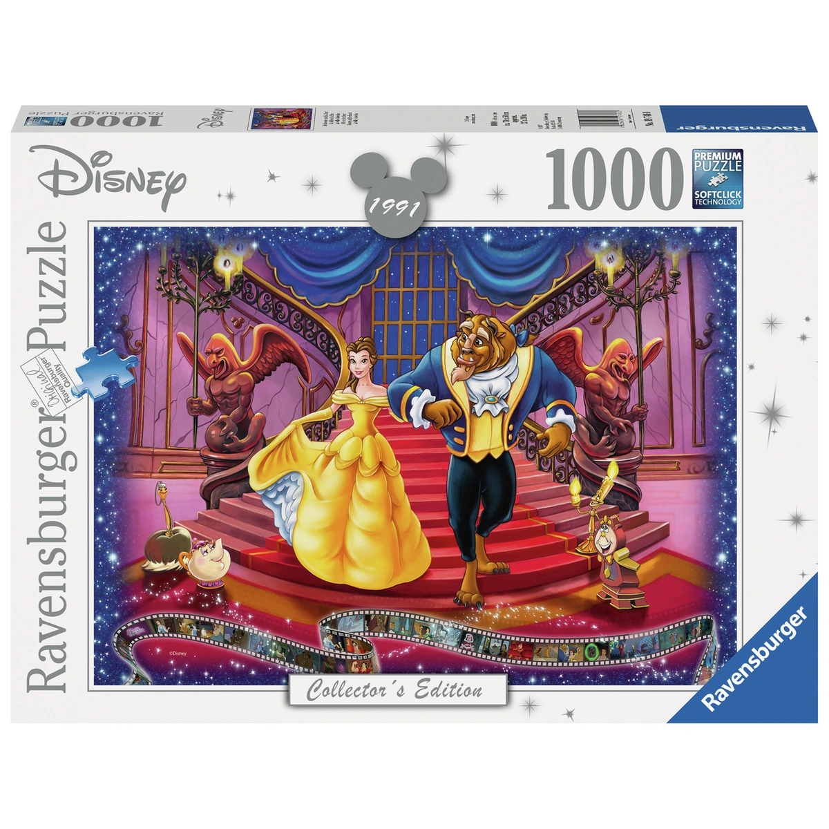 Collectors Edition Beauty and the Beast 1000 Piece Puzzle