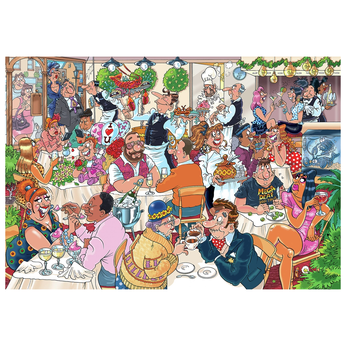 Wasgij Mystery 26 Date Night Jigsaw Puzzle