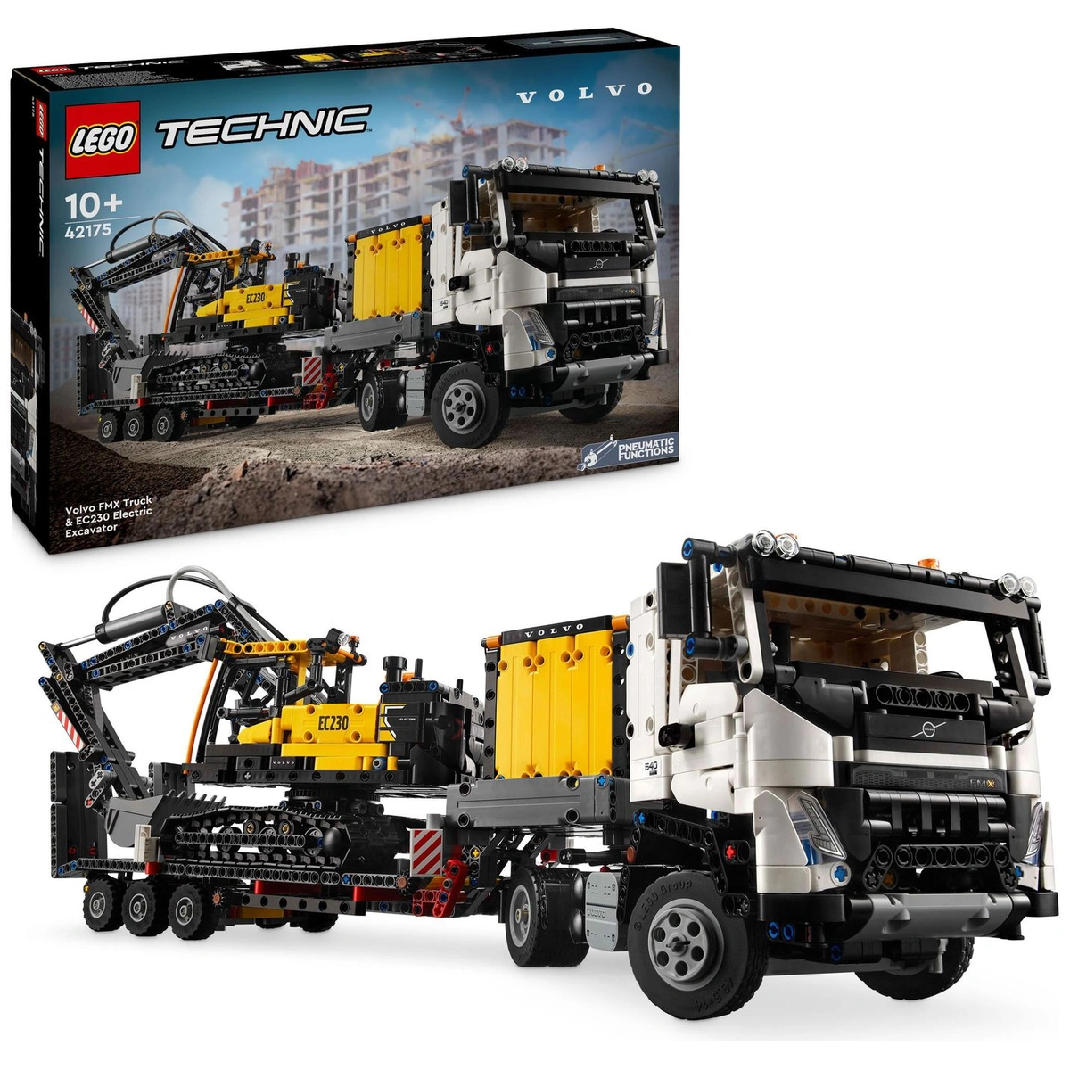 LEGO Technic Volvo FMX Truck EC230 Electric Excavator 42175
