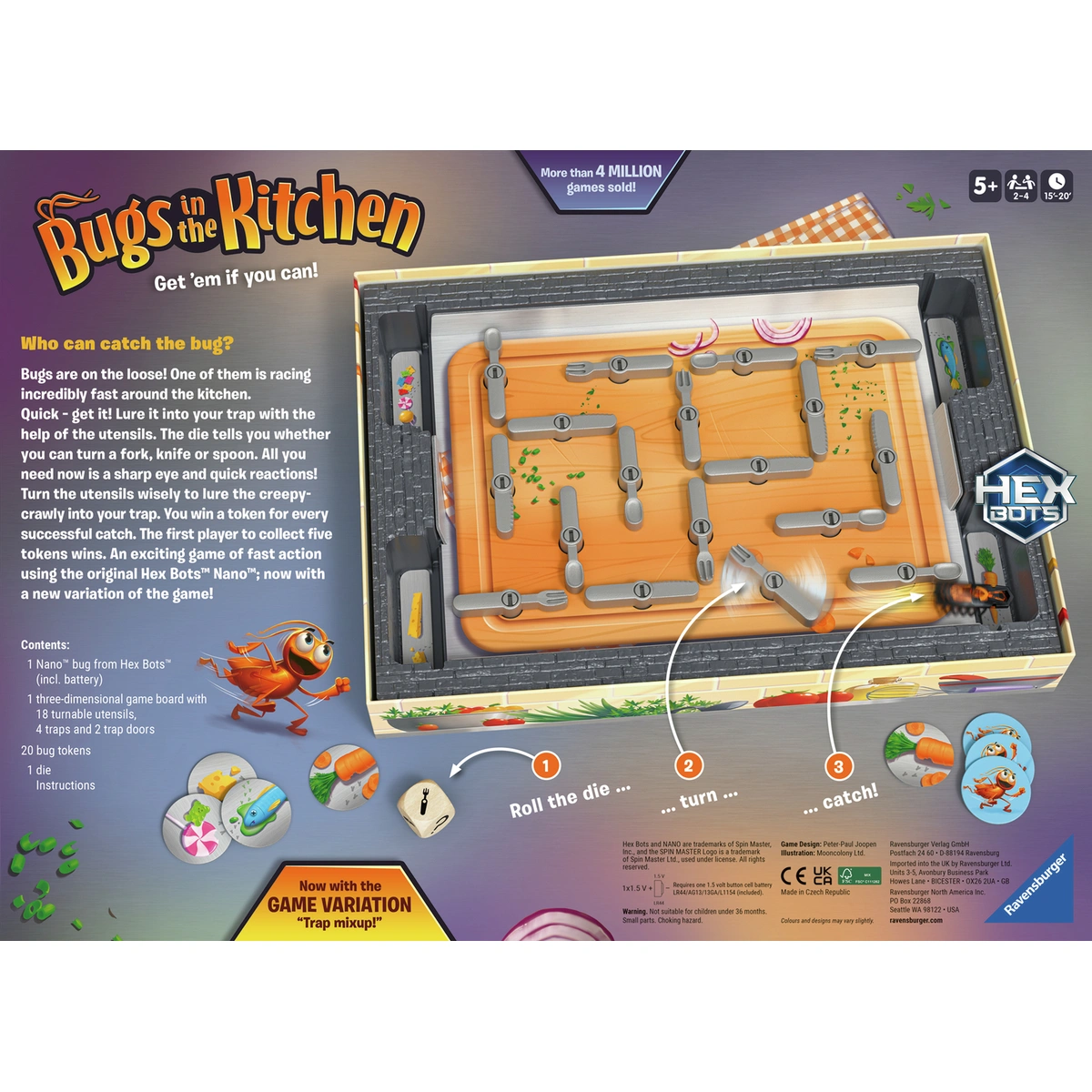 Hexbug Bugs in the Kitchen
