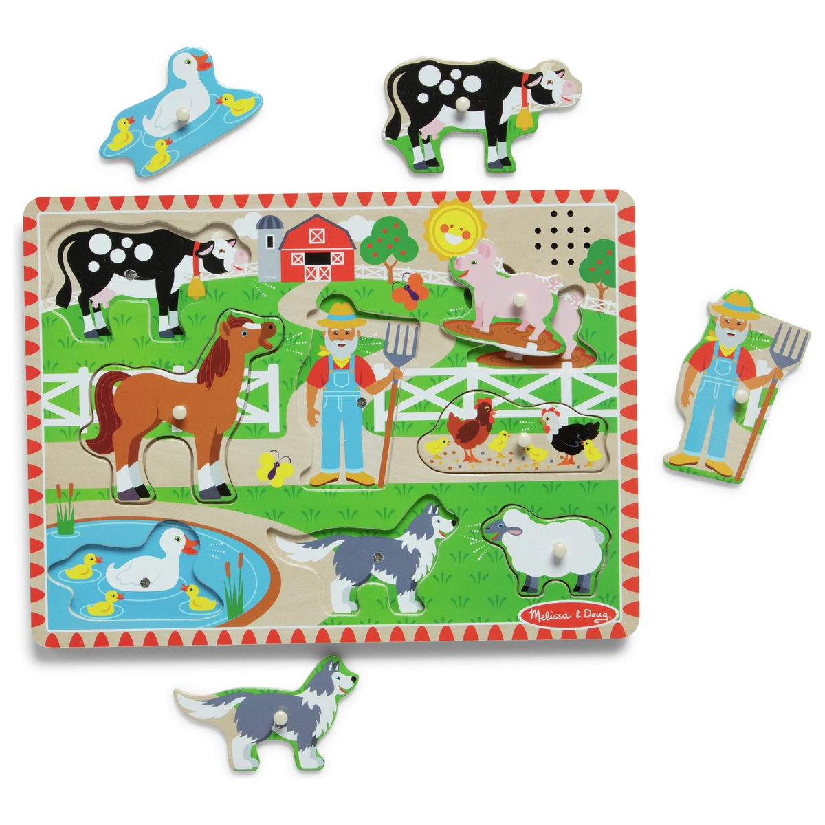 Old MacDonalds Farm Sound Puzzle