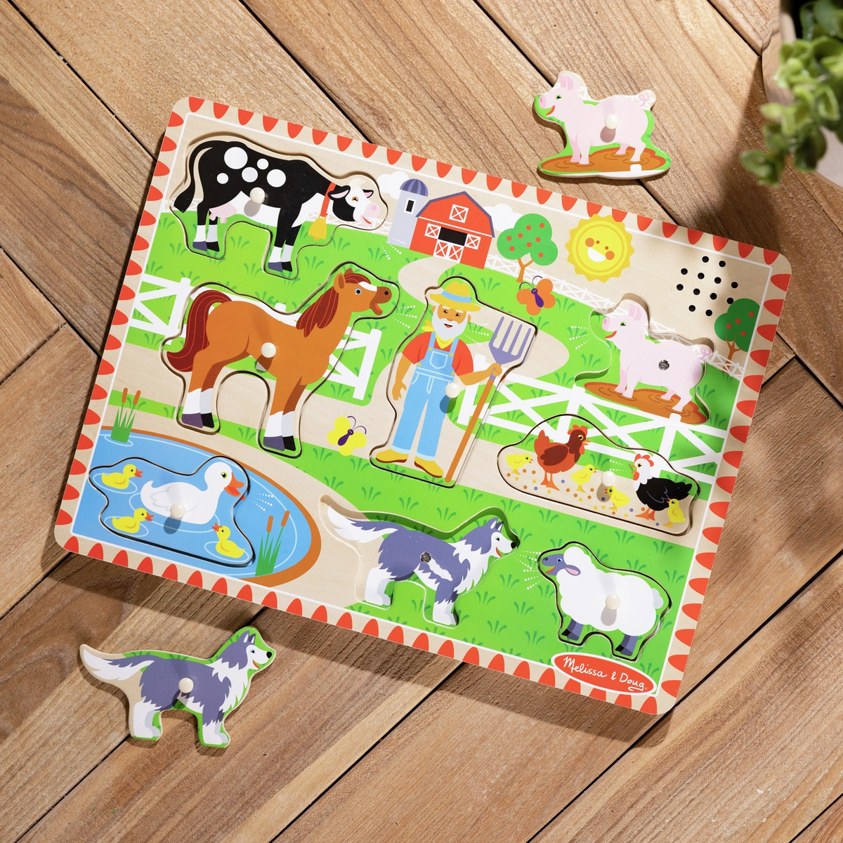 Old MacDonalds Farm Sound Puzzle