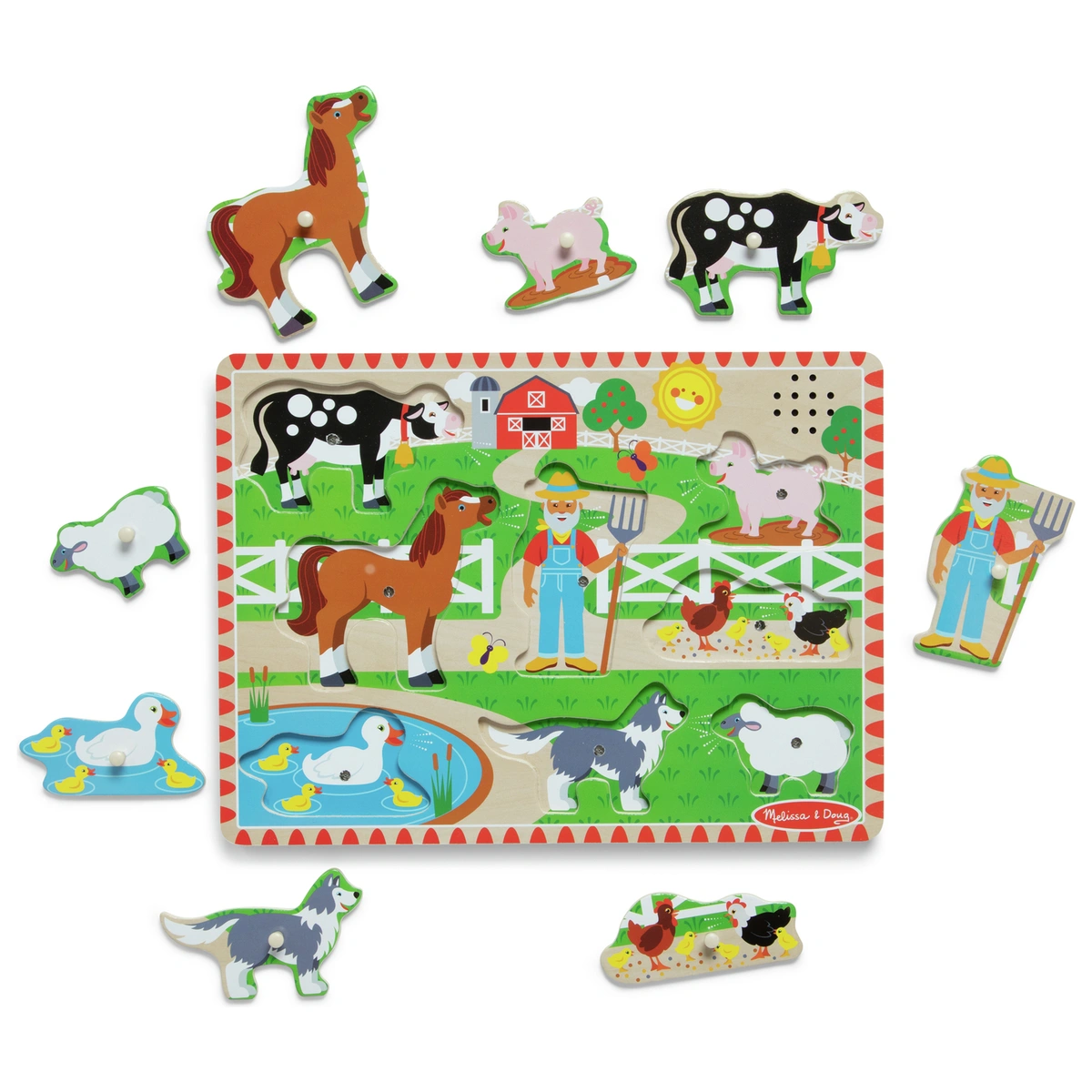 Old MacDonalds Farm Sound Puzzle