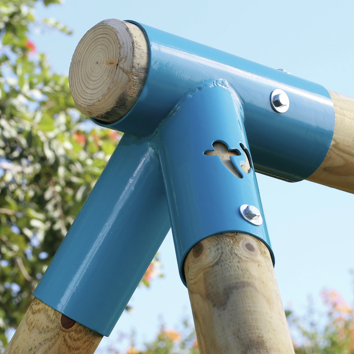 TP Heron Kids Wooden Garden Swing Set and Glider