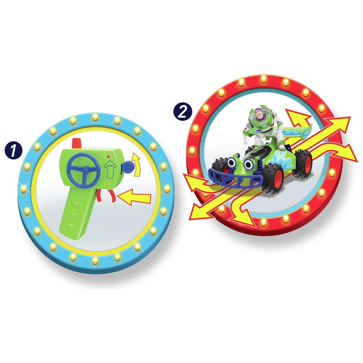 Disney Toy Story Buzz Lightyear 1:24 Radio Controlled Buggy