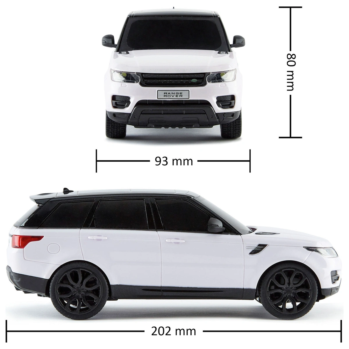 CMJ RC Cars Range Rover 1:24 Radio Controlled Car - White