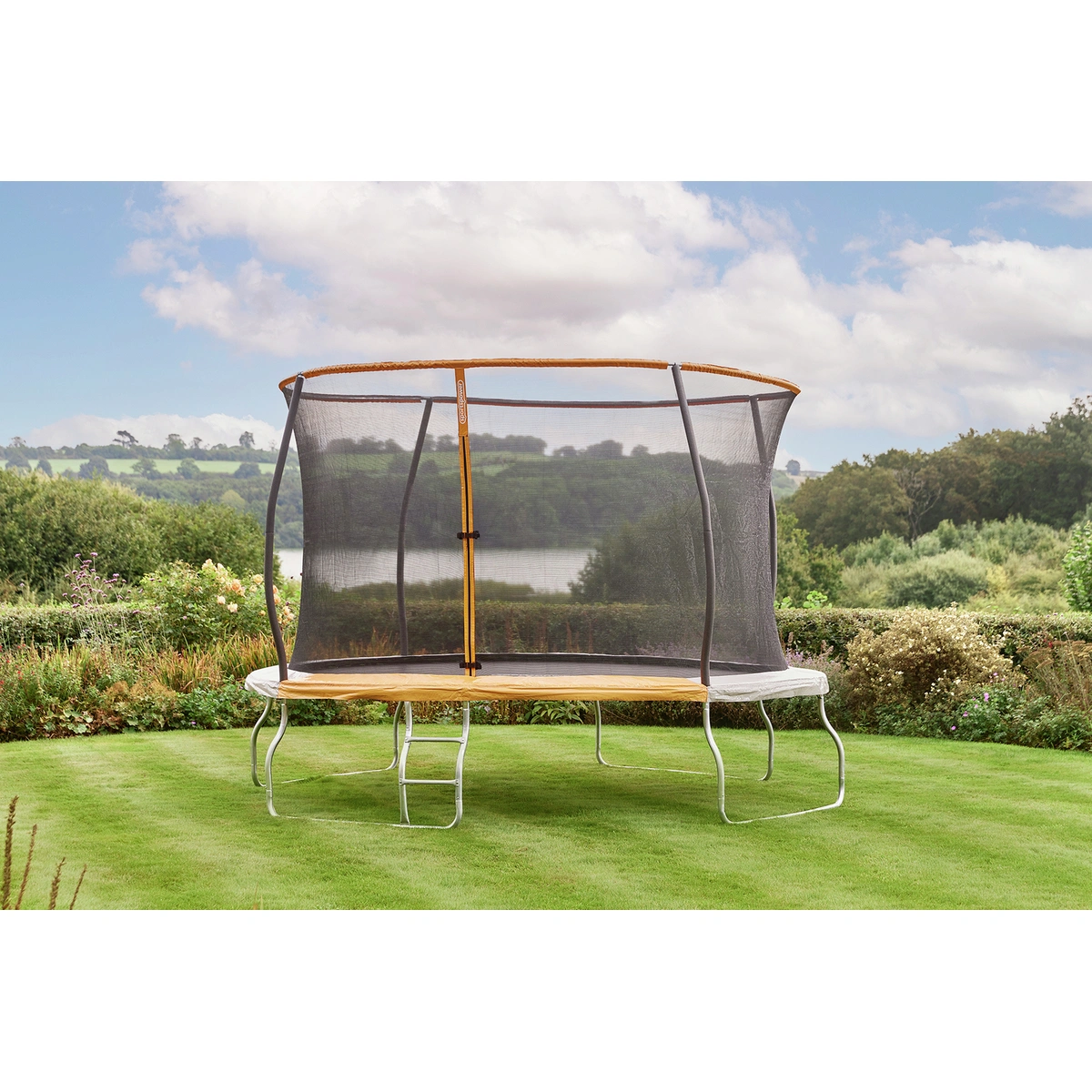Sportspower 12ft Outdoor Kids Trampoline with Enclosure