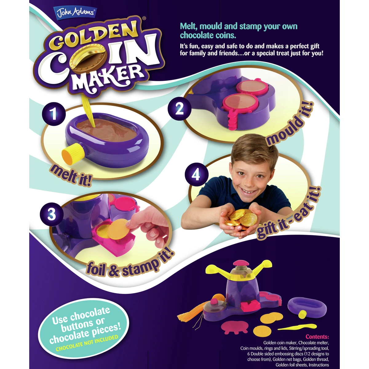 John Adams Golden Coin Maker