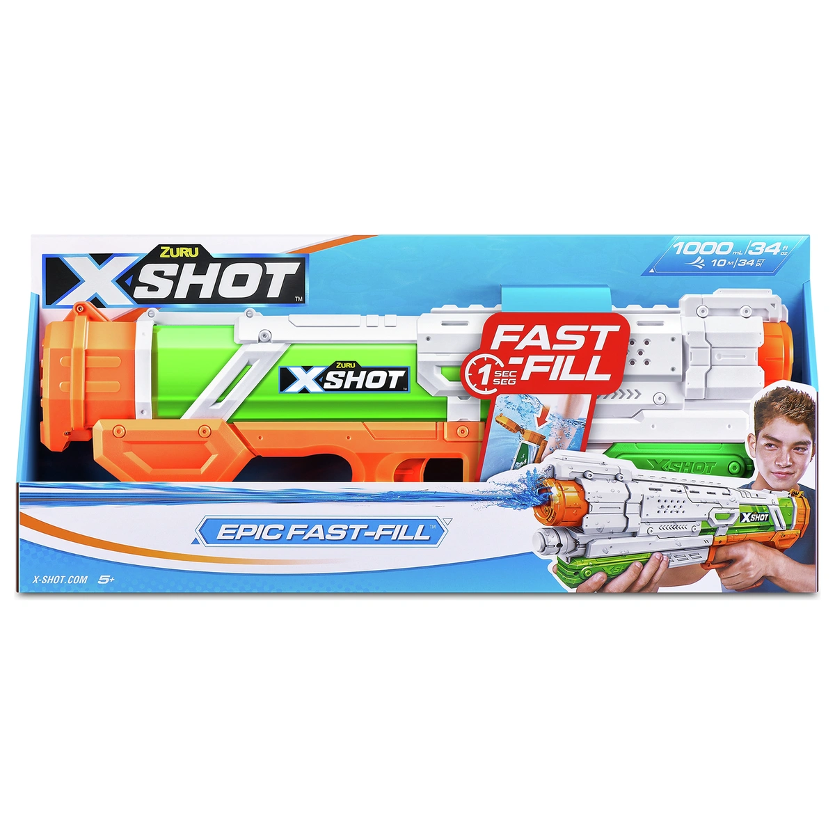 ZURU X-Shot Water Fast-Fill Epic Water Blaster