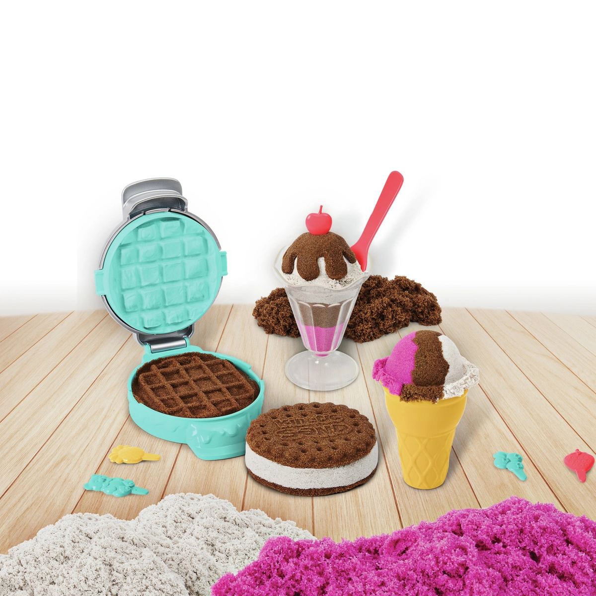 Kinetic Sand Ice Cream Treats Playset