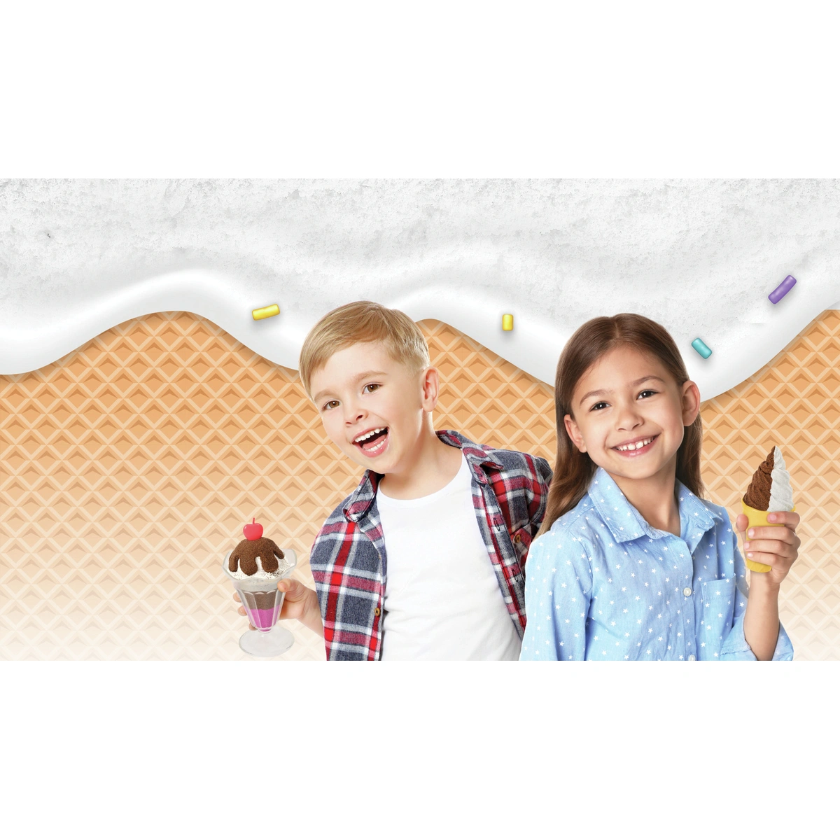 Kinetic Sand Ice Cream Treats Playset