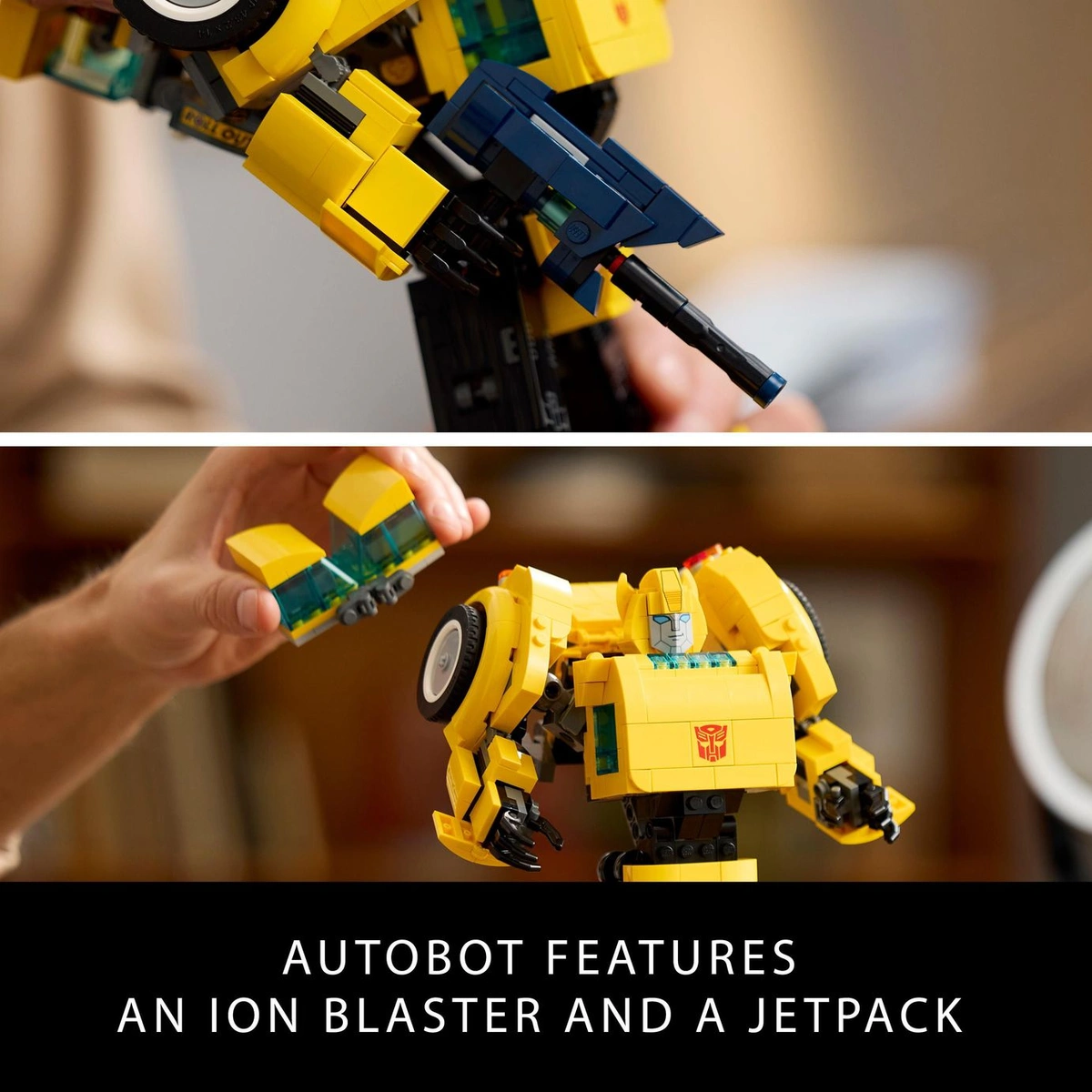 LEGO Icons Transformers Bumblebee Model Set for Adults 10338