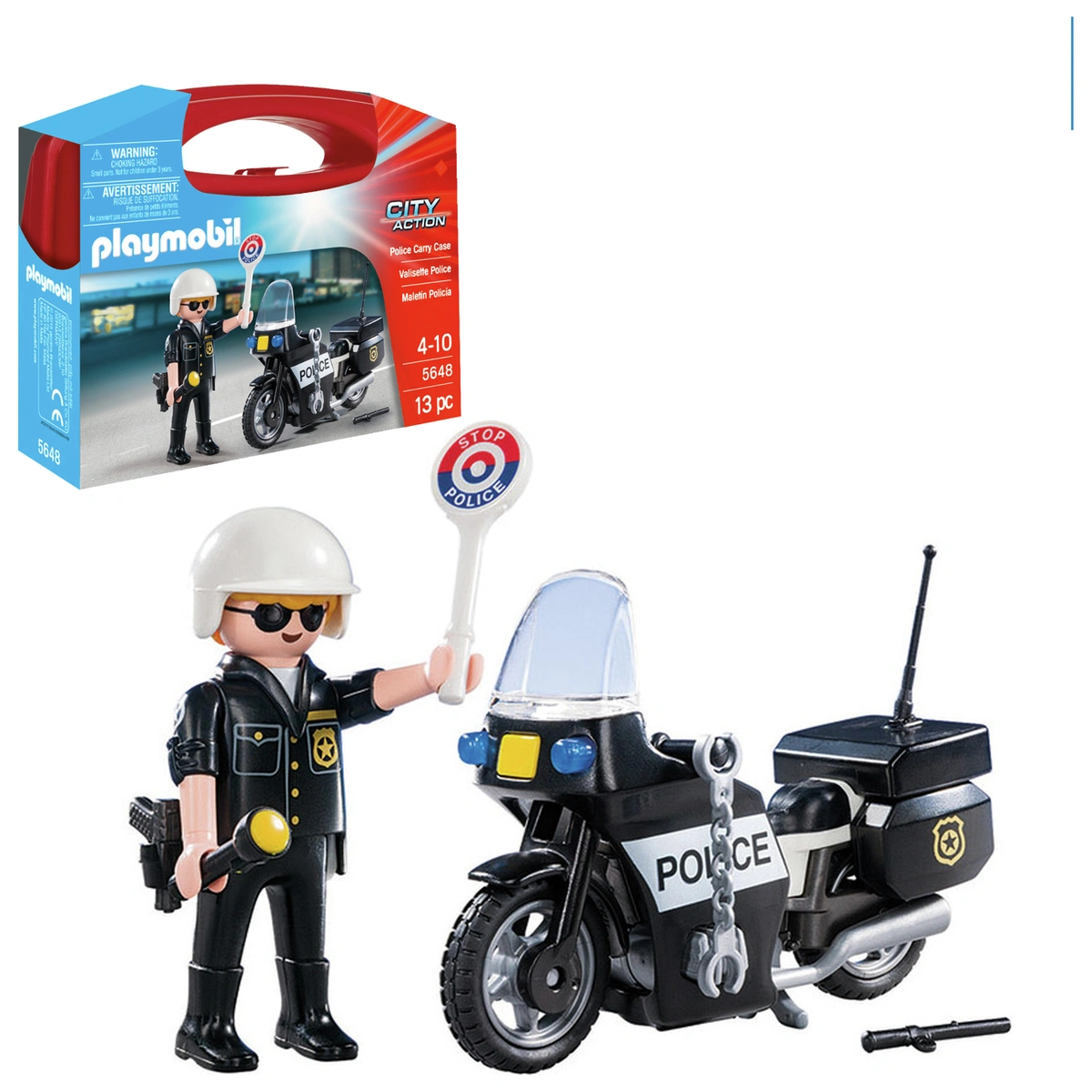 Playmobil 5648 City Action Police Small Carry Case