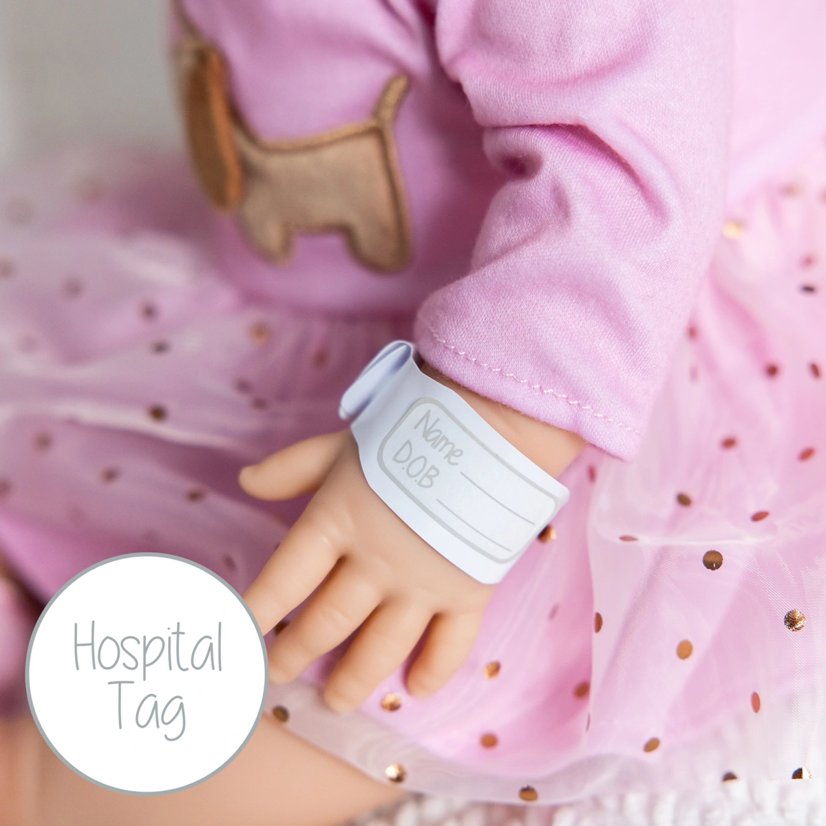 Tiny Treasures Puppy Play Time Doll - 44cm Baby Doll