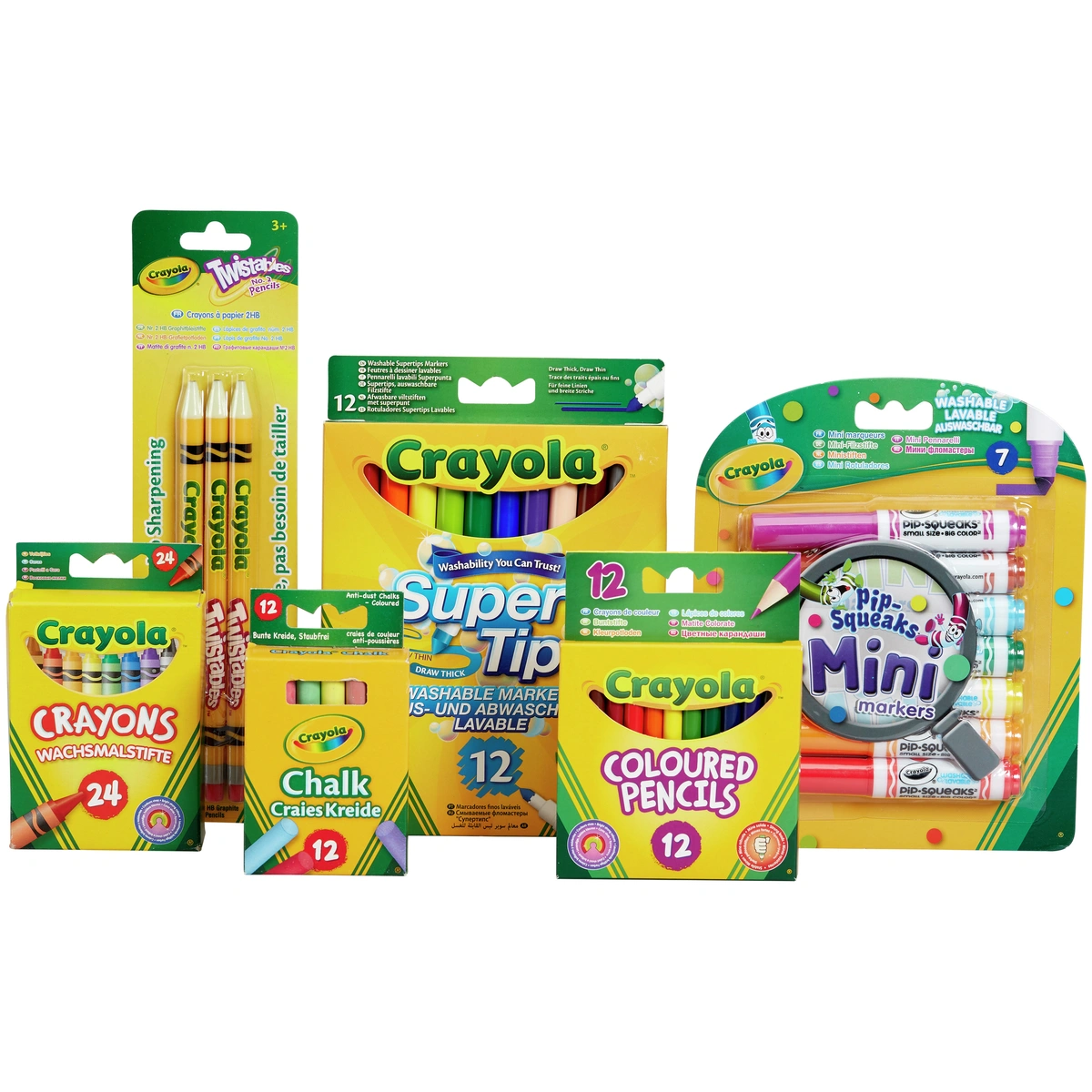 Crayola 70 Piece Stationery Set