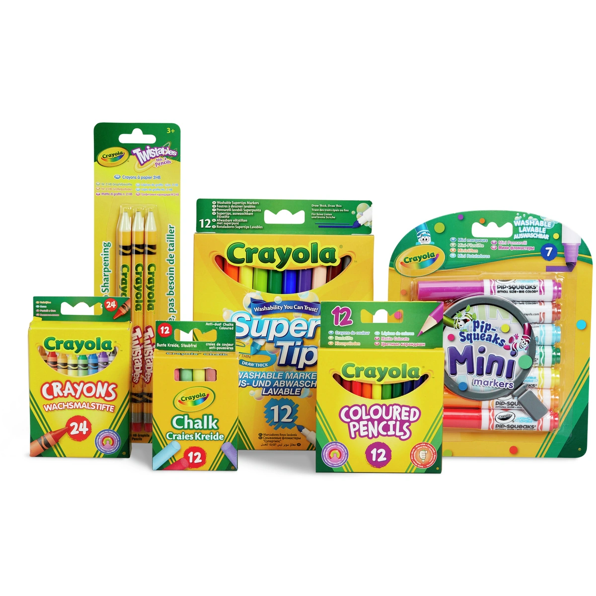 Crayola 70 Piece Stationery Set