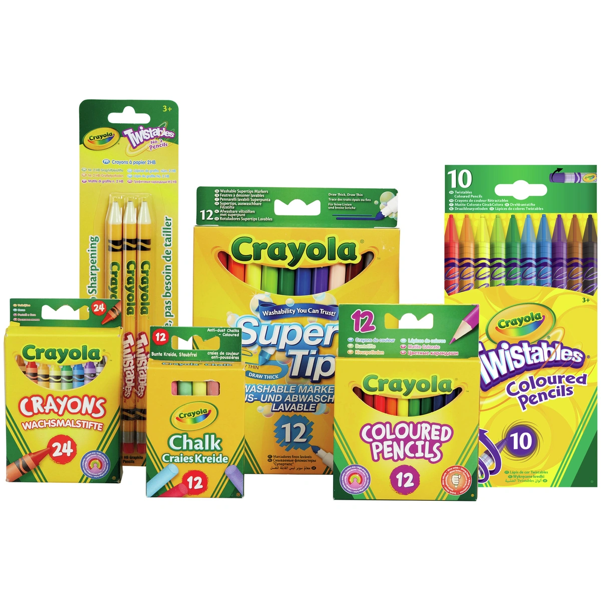 Crayola 70 Piece Stationery Set