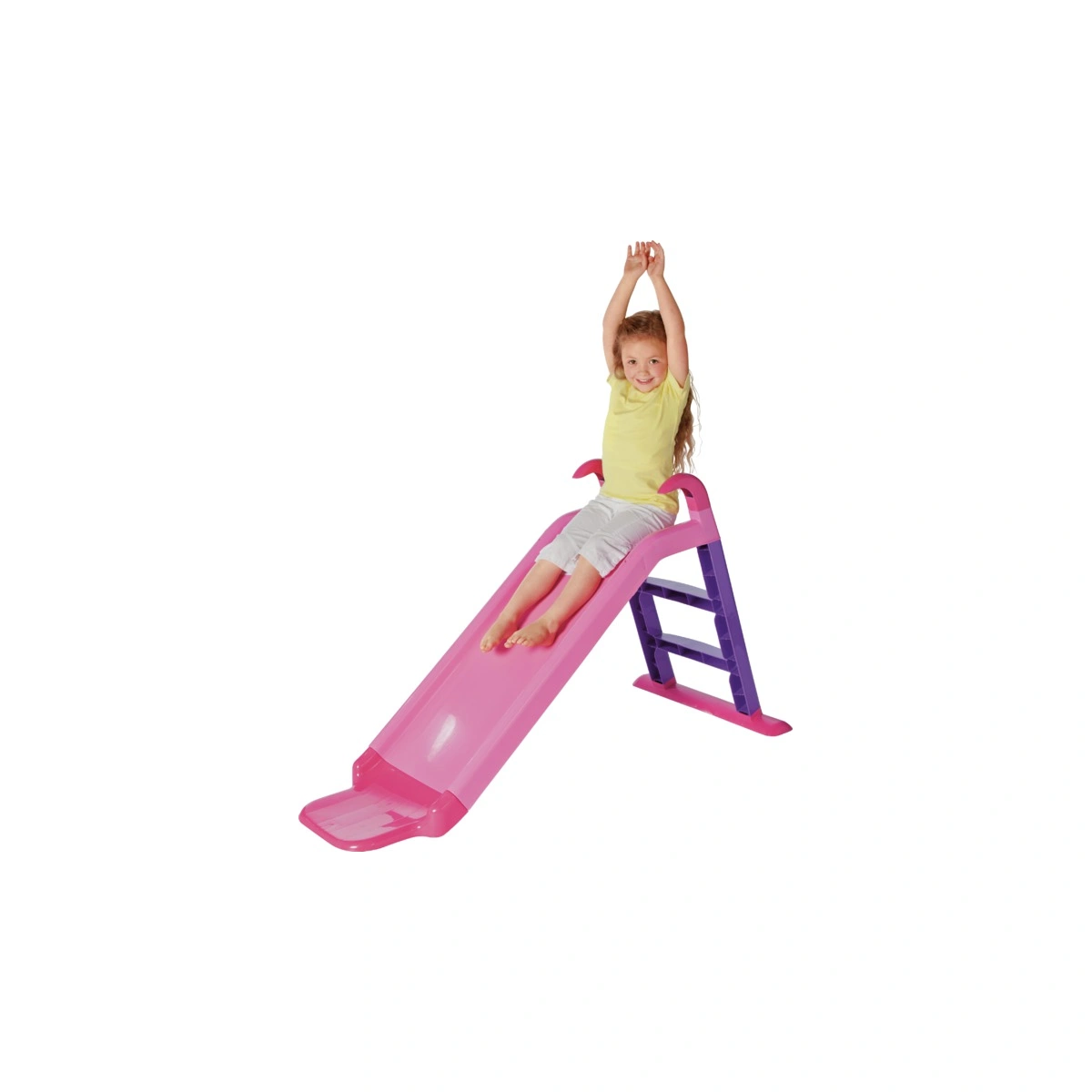 Chad Valley 4ft Kids Garden Slide - Pink