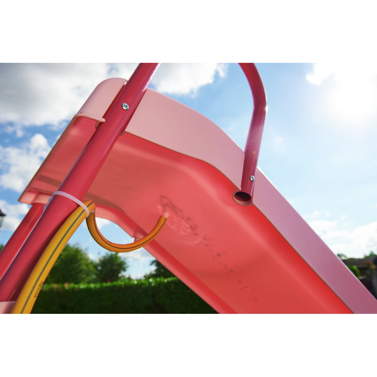 Chad Valley 7ft Kids Garden Slide - Pink