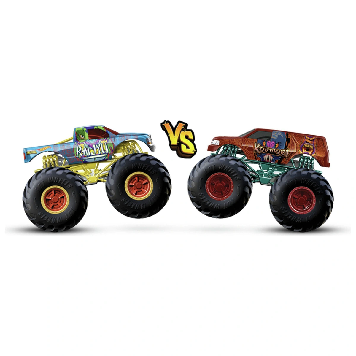 Hot Wheels Monster Trucks Character Vehicles