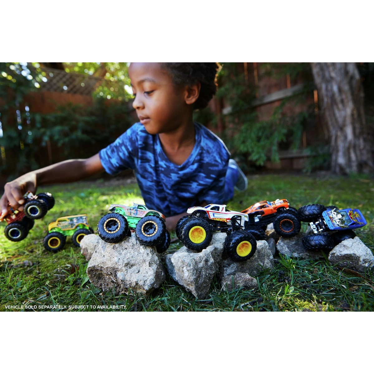 Hot Wheels Monster Trucks Character Vehicles