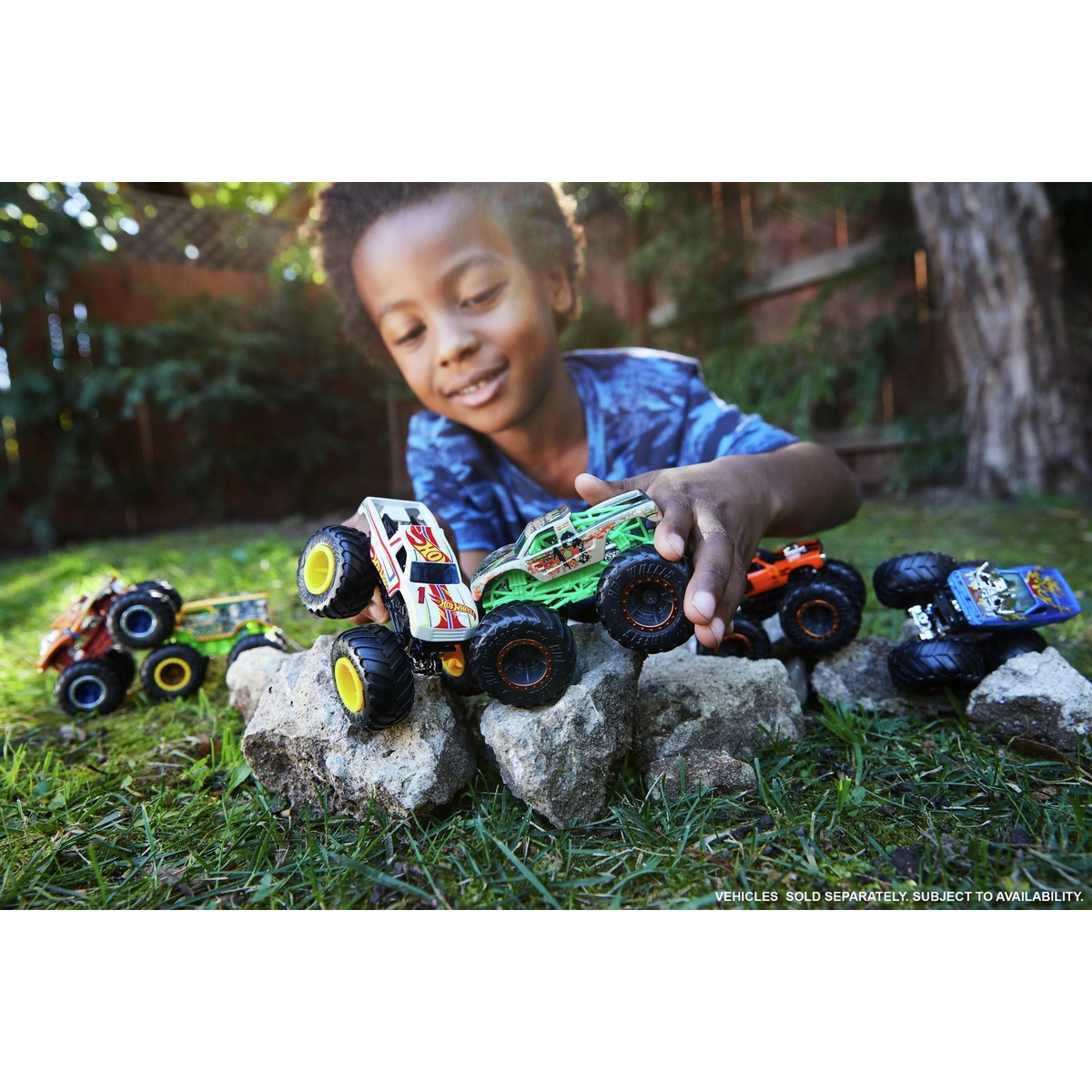 Hot Wheels Monster Trucks Character Vehicles