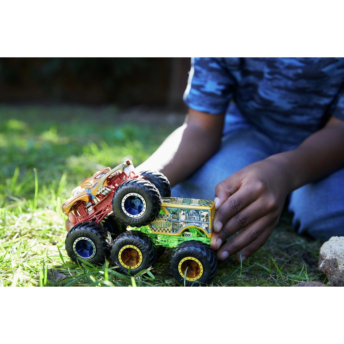 Hot Wheels Monster Trucks Character Vehicles