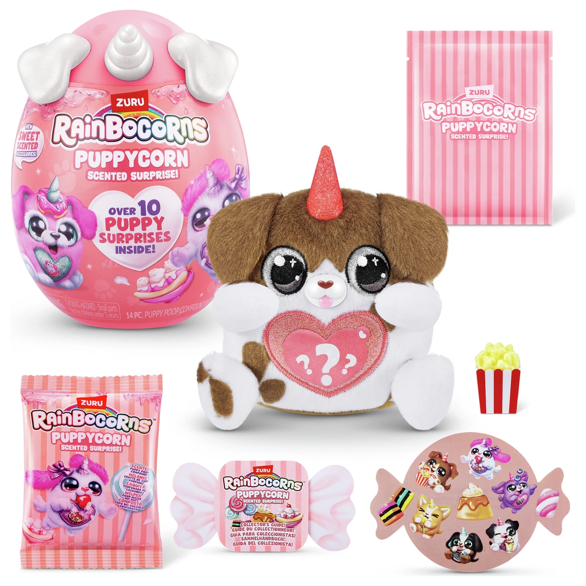 ZURU Rainbocorns Sparkle Heart Surprise Series 3 Puppycorns