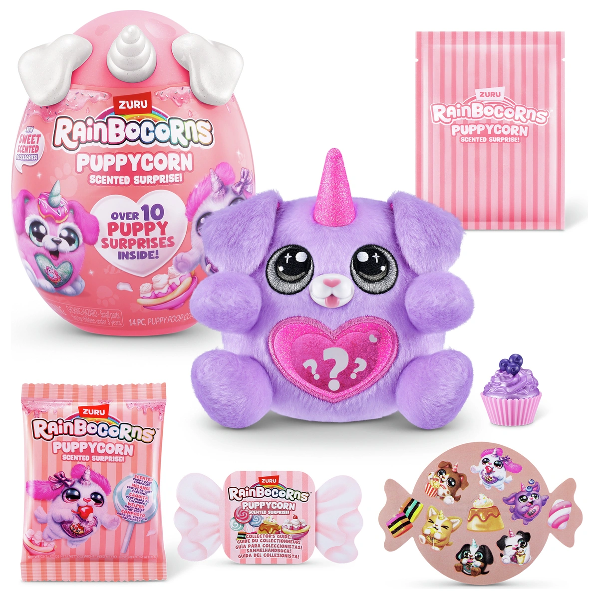 ZURU Rainbocorns Sparkle Heart Surprise Series 3 Puppycorns