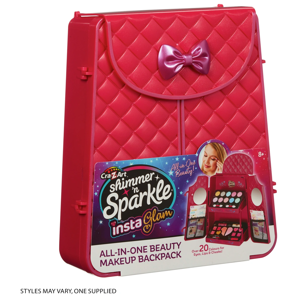 Shimmer and Sparkle InstaGlam Beauty Backpack