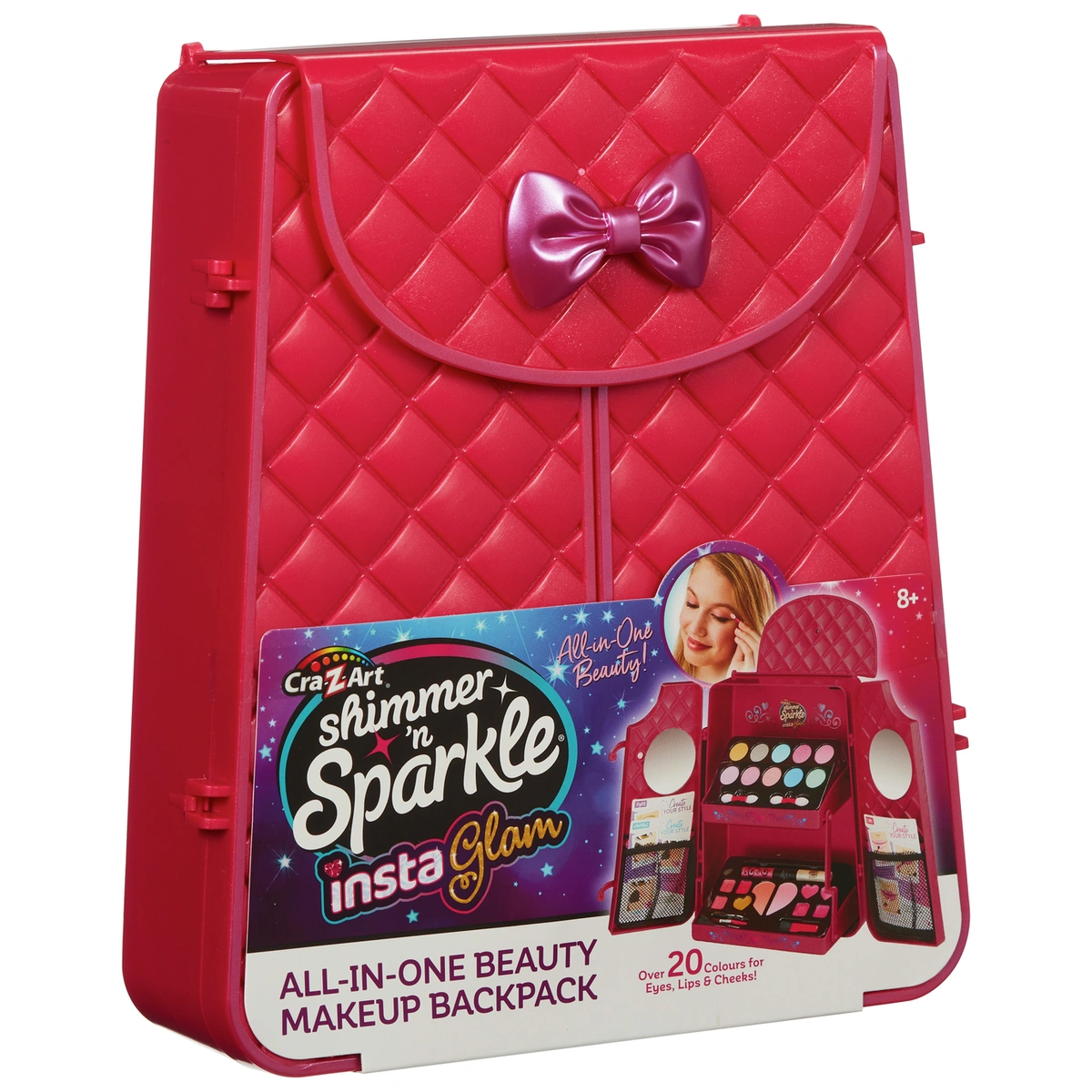 Shimmer and Sparkle InstaGlam Beauty Backpack
