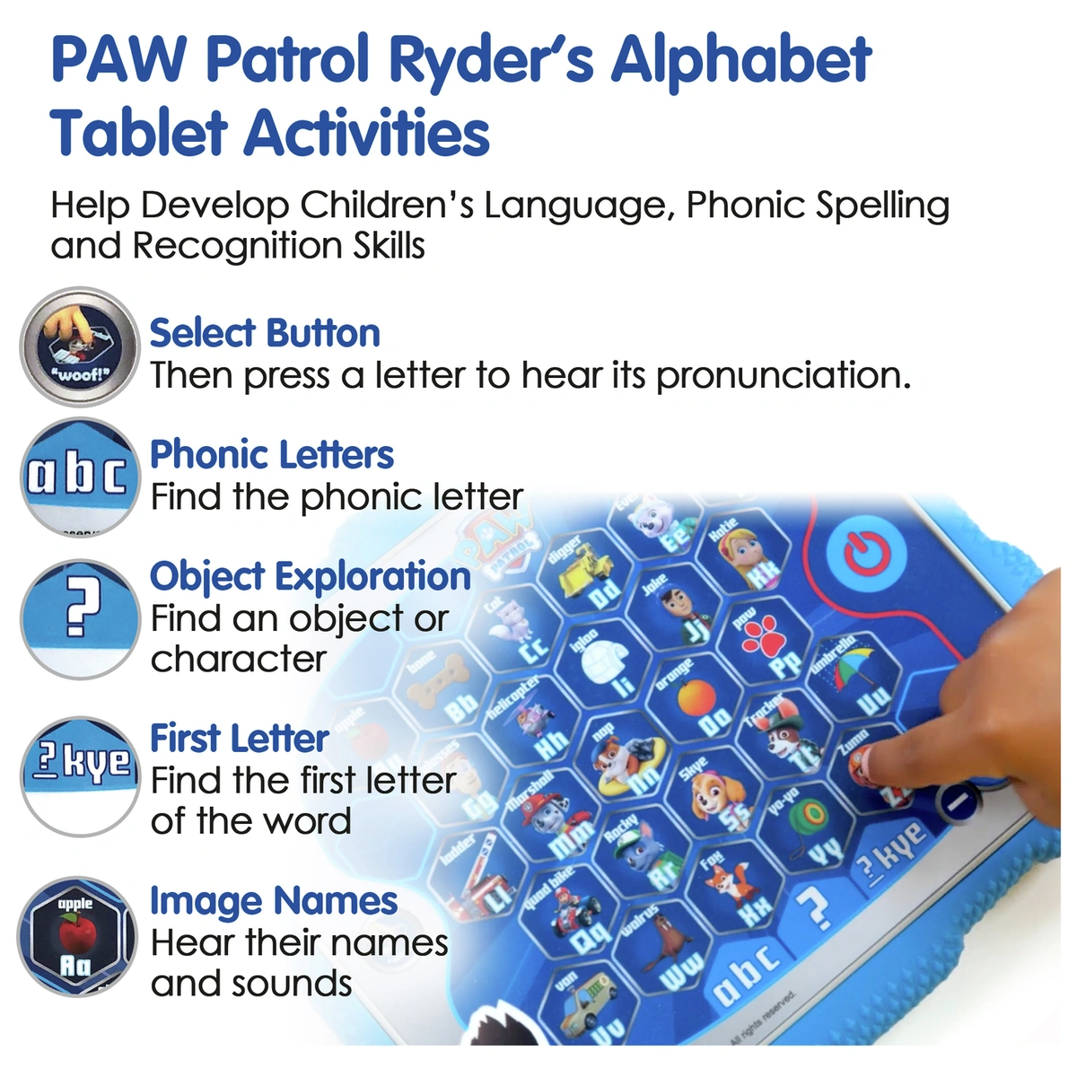 PAW Patrol Ryder's Alphabet Pad