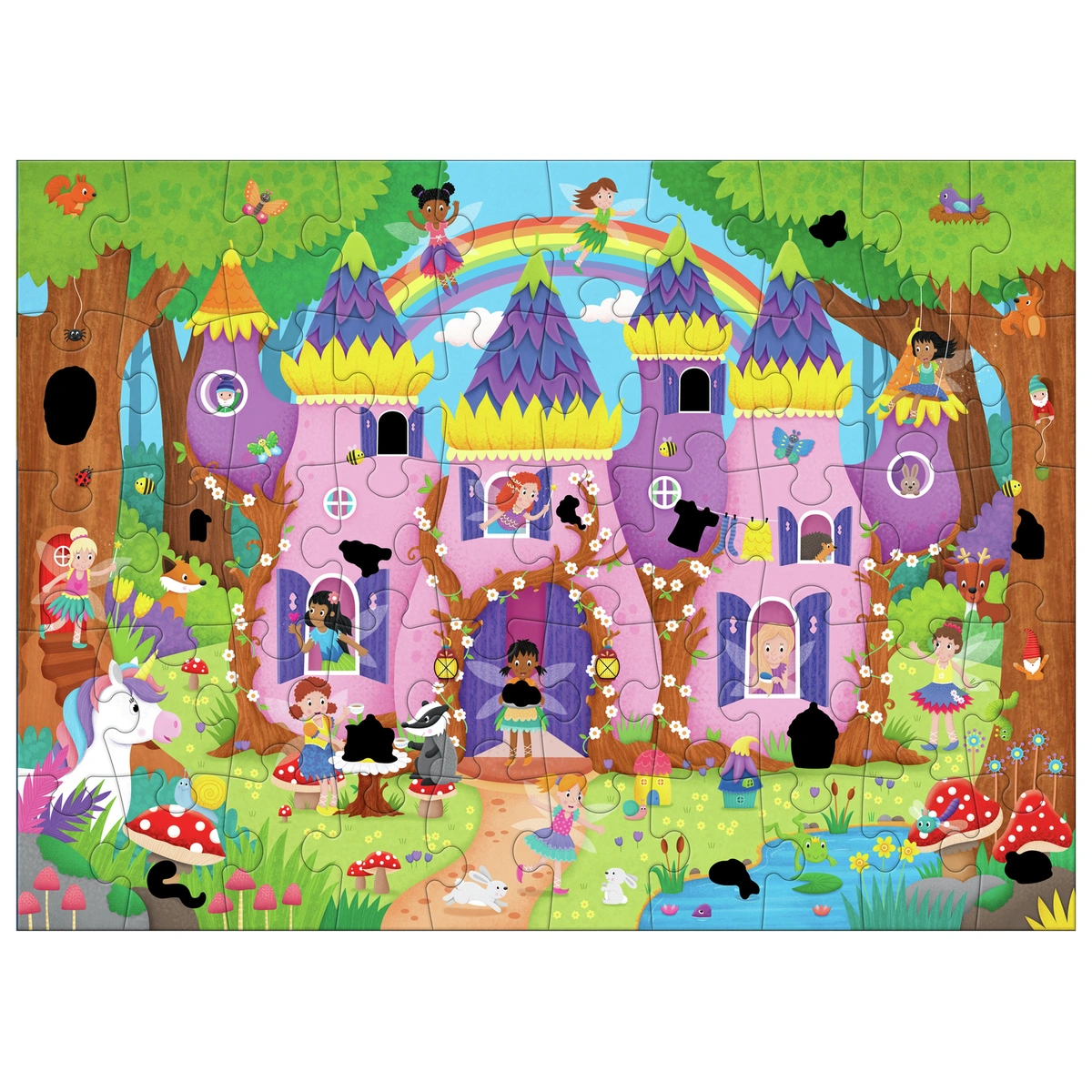Galt Toys Fairy Palace 50 Piece Magic Puzzle