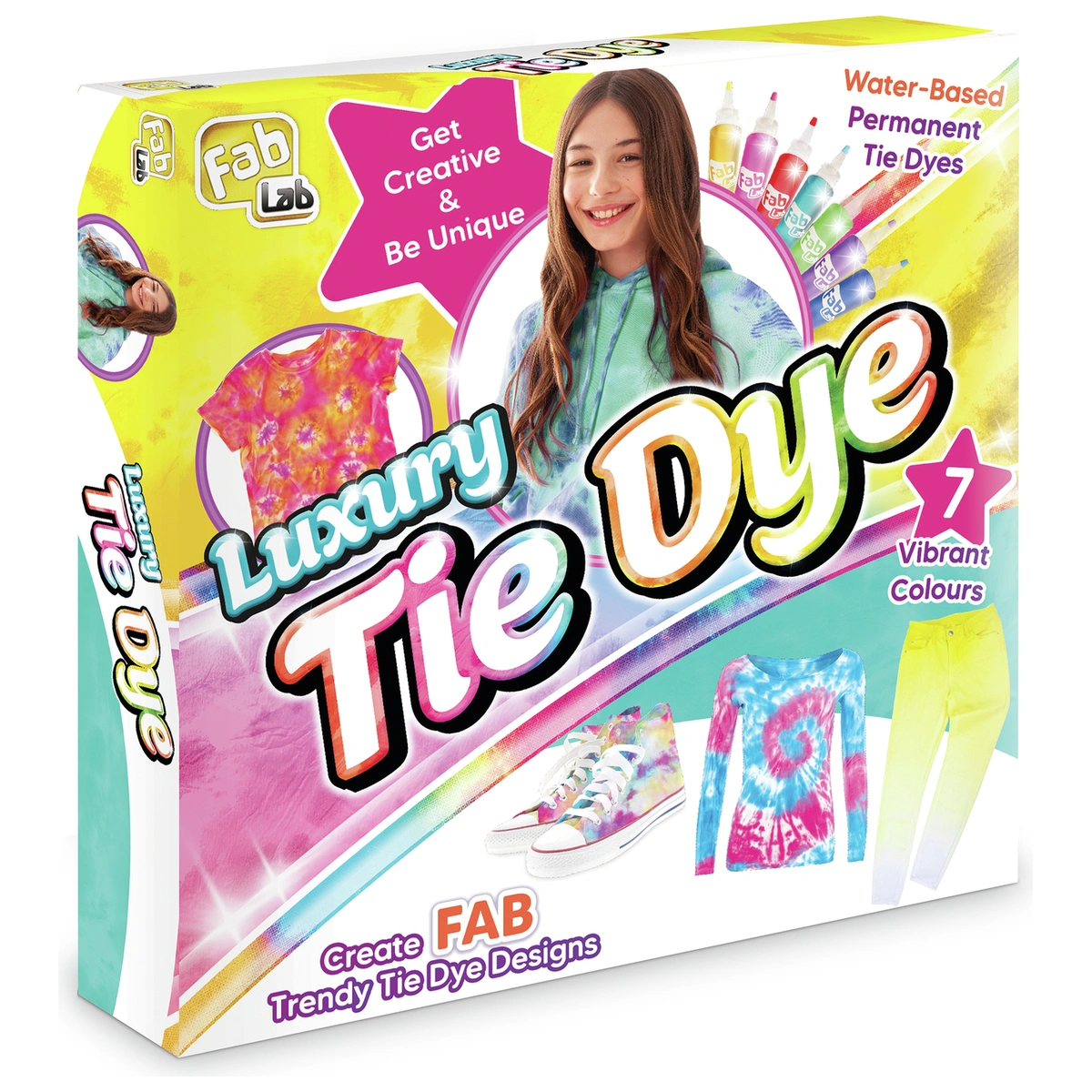 FabLab Luxury Tie Dye Kit for Kids