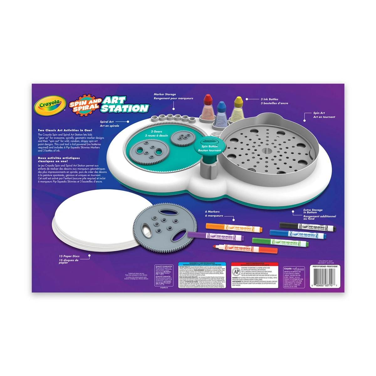 Crayola Spin N Spiral Art Station