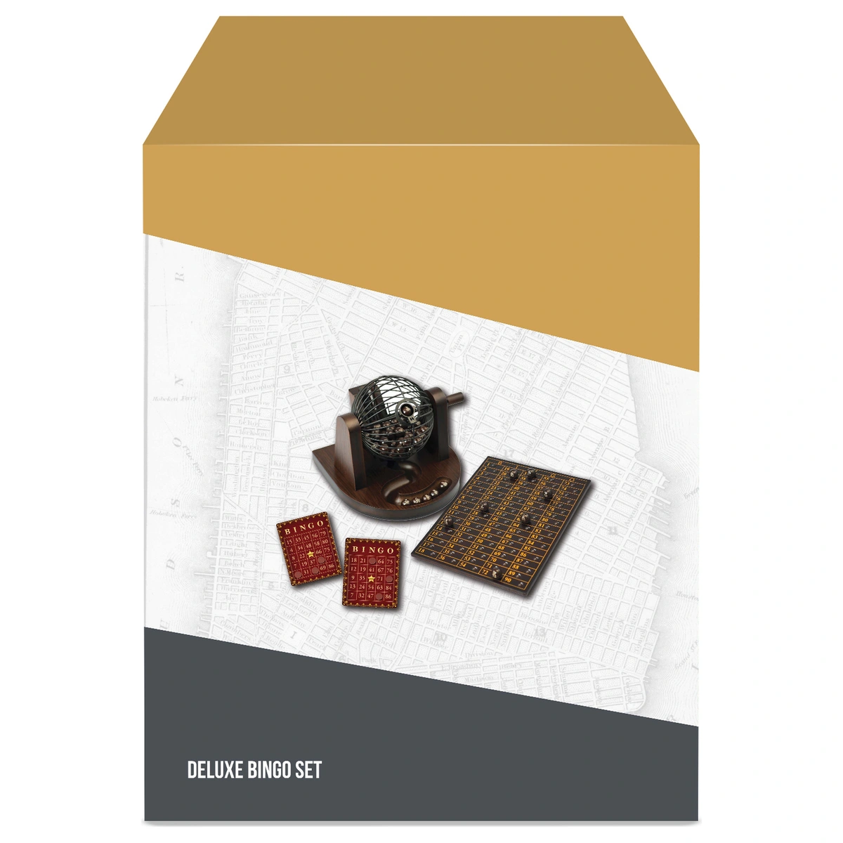 Ambassador Craftsman Wood Veneer Deluxe Bingo