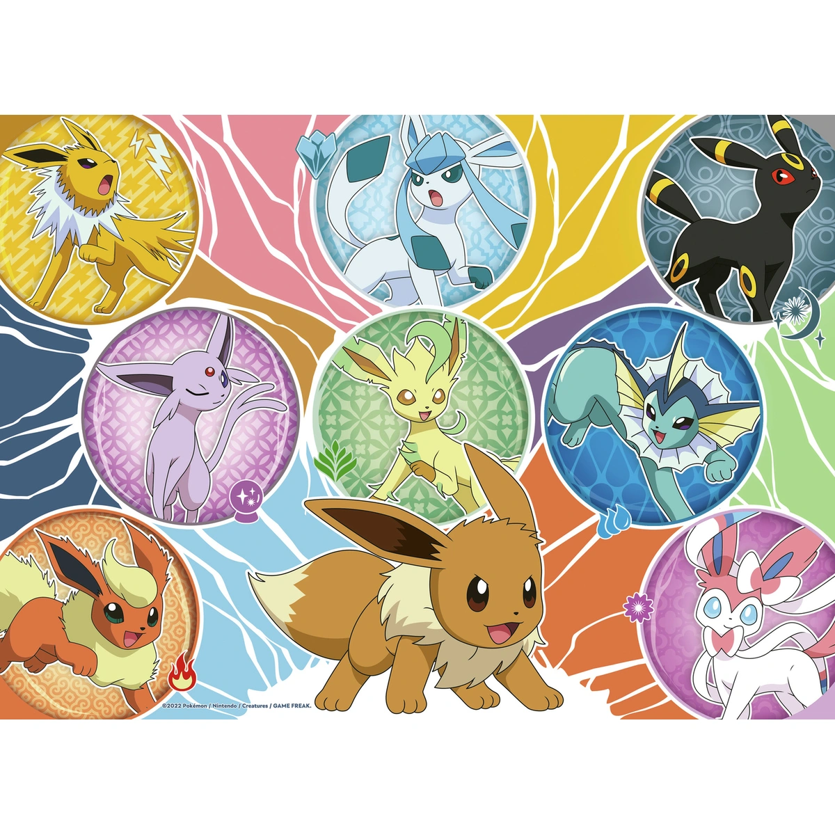 Pokemon 4 x 100 Piece Jigsaw Puzzle