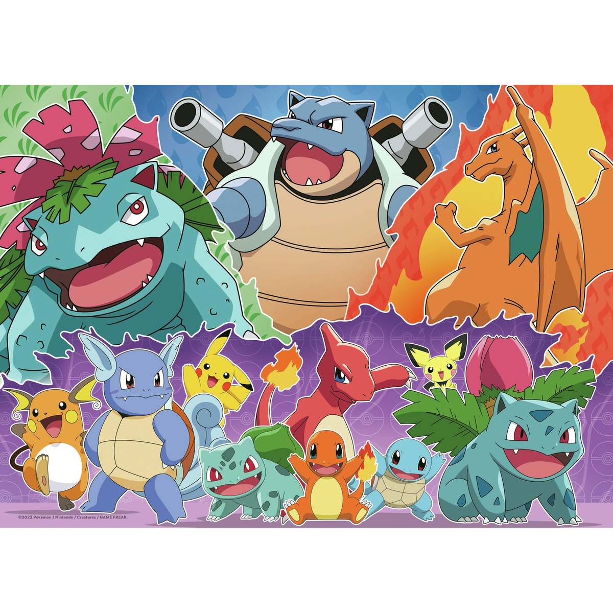 Pokemon 4 x 100 Piece Jigsaw Puzzle