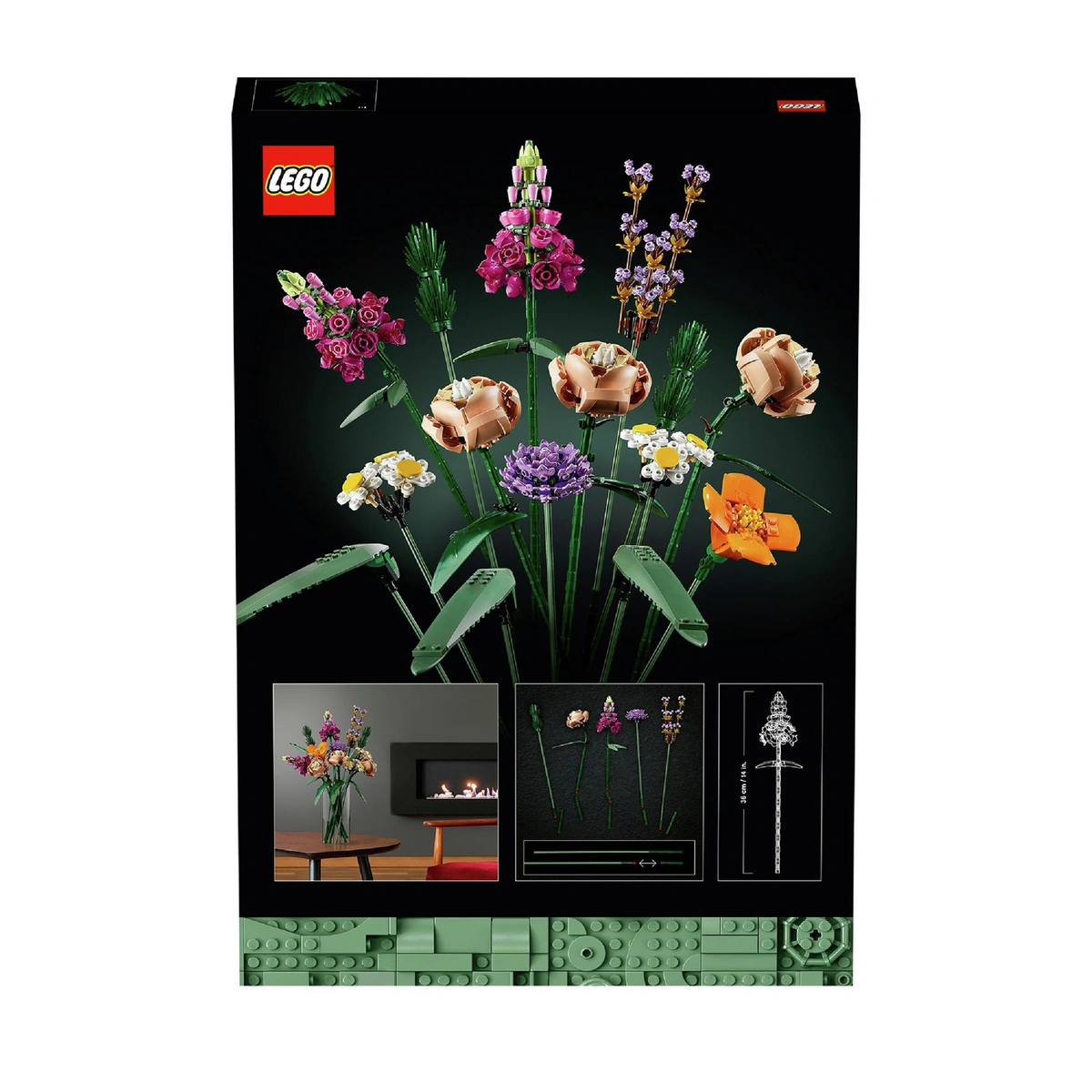LEGO Creator Expert Flower Bouquet Set for Adults 10280
